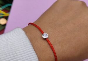PULSERA ROJA BRILLO