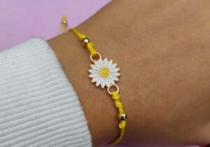 PULSERA FLOR AMARILLA