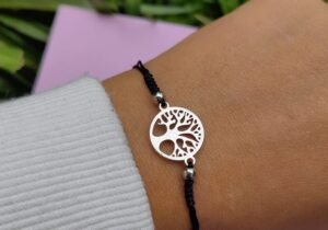 PULSERA NEGRA / ÁRBOL DE LAVIDA