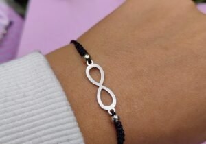 PULSERA NEGRA INFINITO