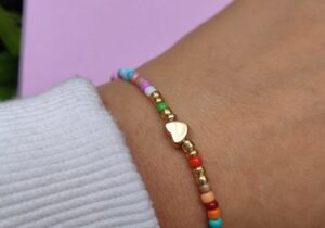 PULSERA CORAZÓN MULTICOLOR