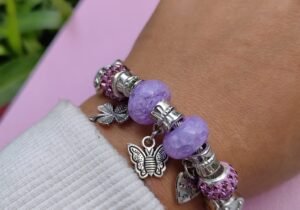 PULSERA PANDORA LILA