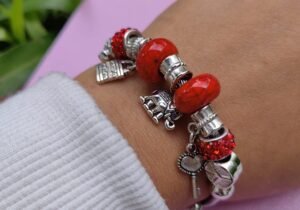 PULSERA PANDORA ROJA
